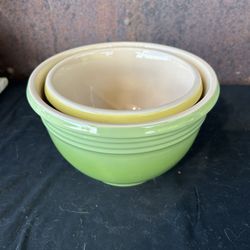 Pair of Le Creuset Mixing Bowls.
