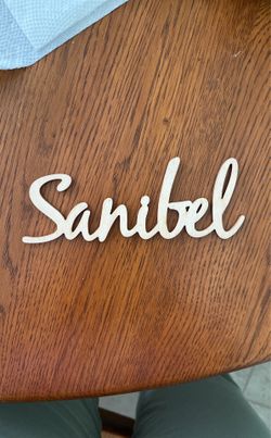 Wood Word Sanibel