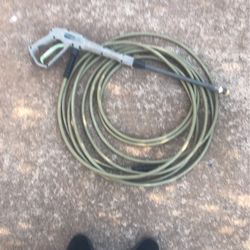 Pressure Washer Hose & Wand