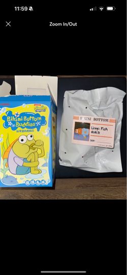 Bikini Bottom Buddies blind box plush