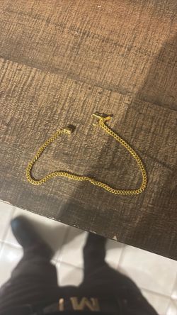 Solid 10k gold 4mm 7.5 cuban link bracelet chain