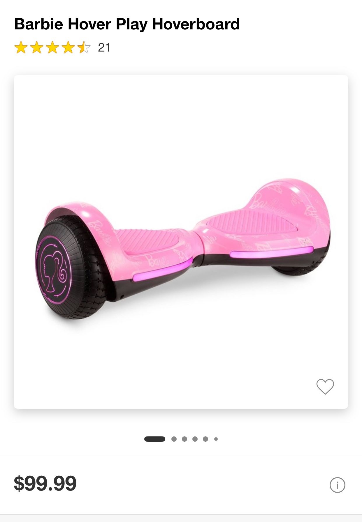 Barbie Hoverboard