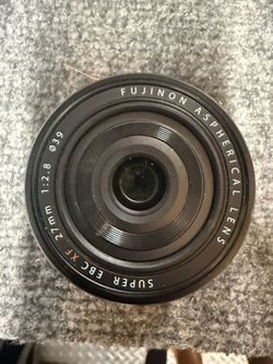 Fuji 27mm pancake lens