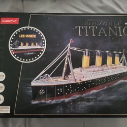 Puzzle 3D 30 pièces : Mini Titanic - CubicFun - Rue des Puzzles Puzzle 3D 30 pièces : Mini Titanic - CubicFun - Rue des Puzzles