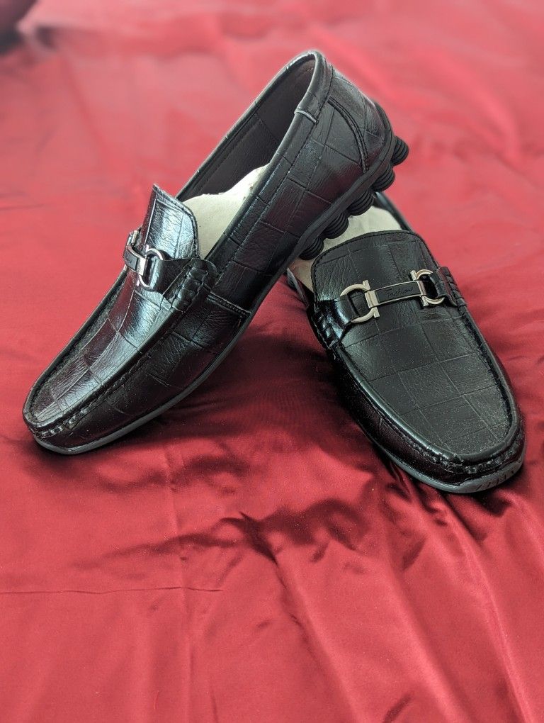 Black Driving Shoes 10.5 Men