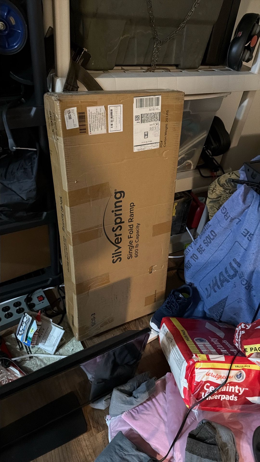 Silver Spring Single Fold Ramp 3 Length By 29”