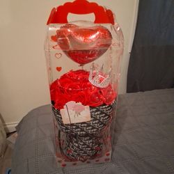 Valentine's Soap flowers 