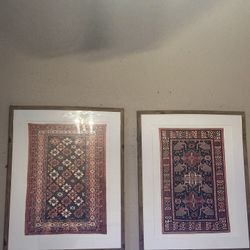 2 Large Wooden Frames