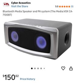 Bluetooth Media Speaker and PA system (The Media.VOX CA-7100BT)