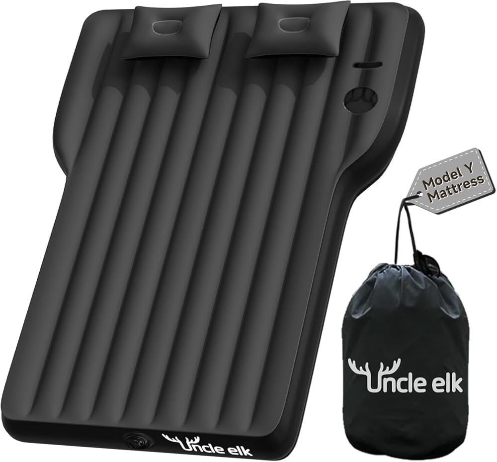 Tesla Model Y Mattress, Inflatable SUV Mattress for Portable Camping Mattress, Foldable Air Mattress