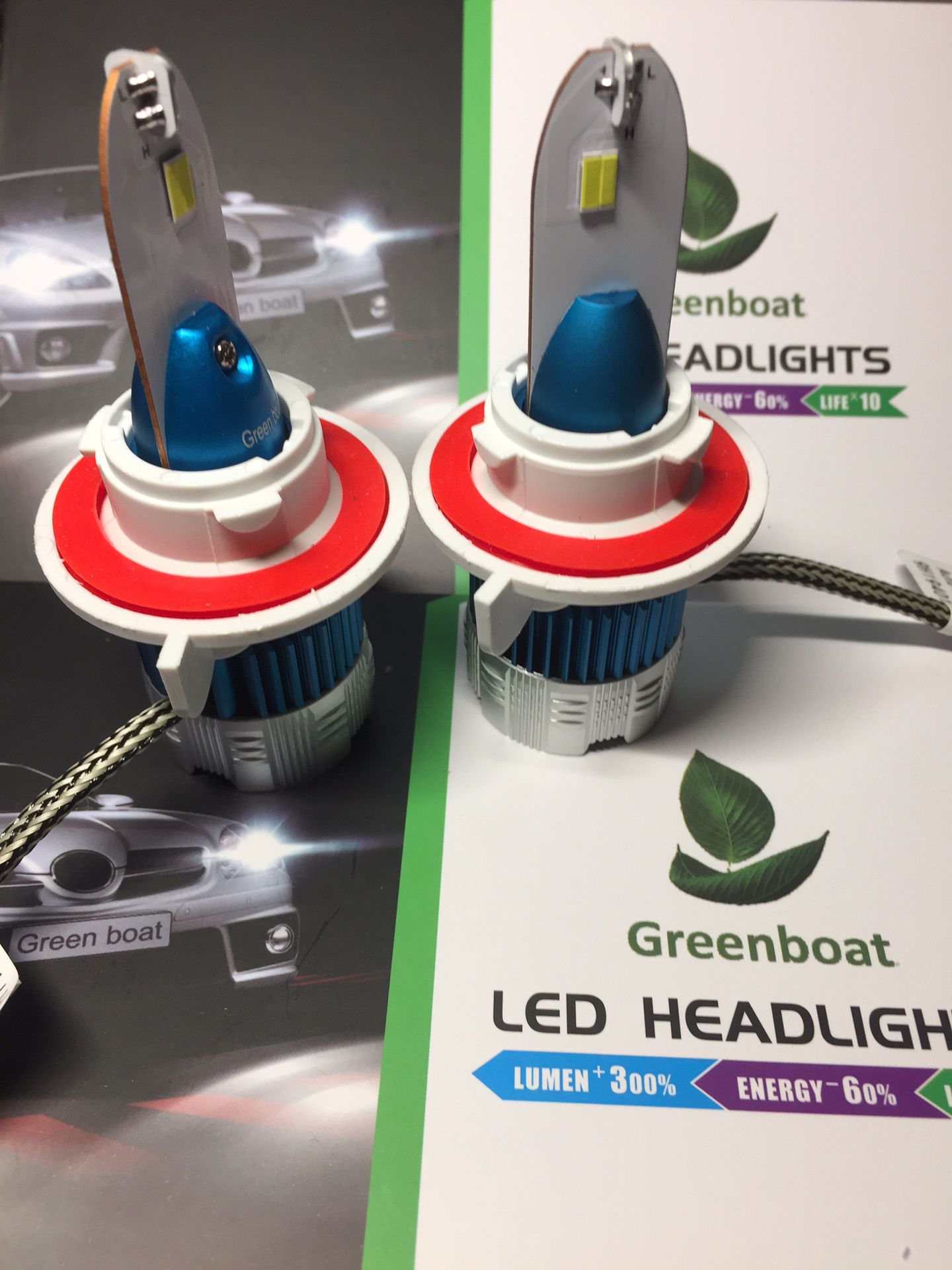 Super Bright White LED Headlight Kits