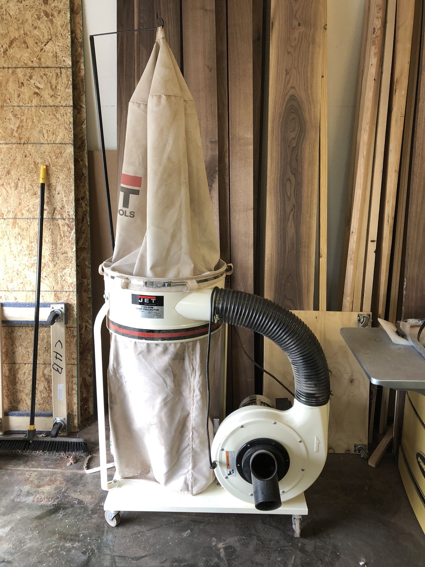 Jet Model DC1100A 1 1/2 hp Dust Collector for Sale in San Diego, CA