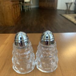 Fostoria American Salt And Pepper