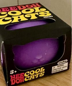 NeeDoh Cool Cat Purple
