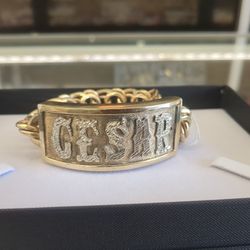 10k Solid Gold Id Breaclte 102.1 Grams Layway Available 10% Down If You Interested Please Make Sure You Ask For Maribel Thank You 