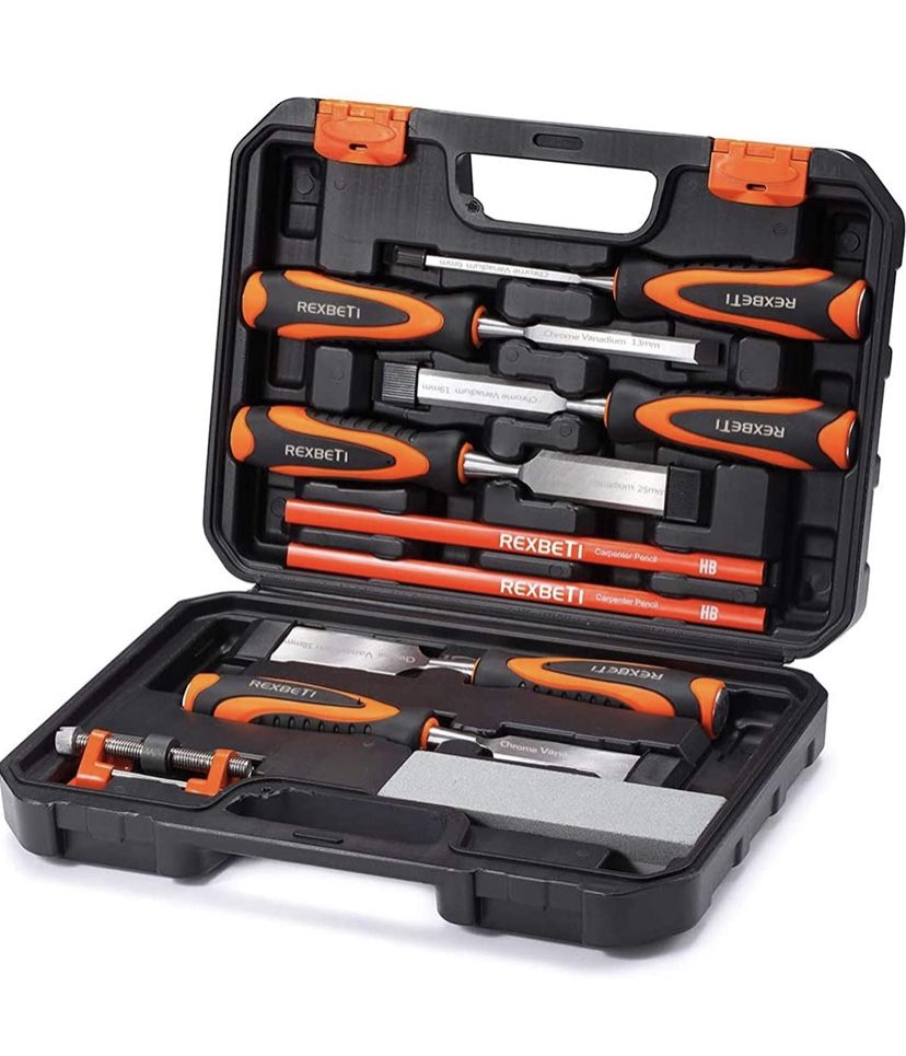 10-piece Premium Wood Chisel Set