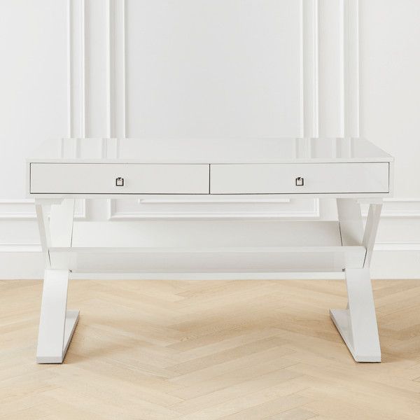 Z Gallery Jett desk white lacquer