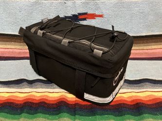 VTG 90s Jandd Rear Rack Bike Bicycle Padded Storage Bag 6" x 12" x 6"