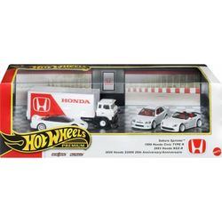*Only One Available* Hot Wheels Premium Honda Diorama Set Civic Type R Honda NSX-R 2020 Honda S2000 Anniversary Series 