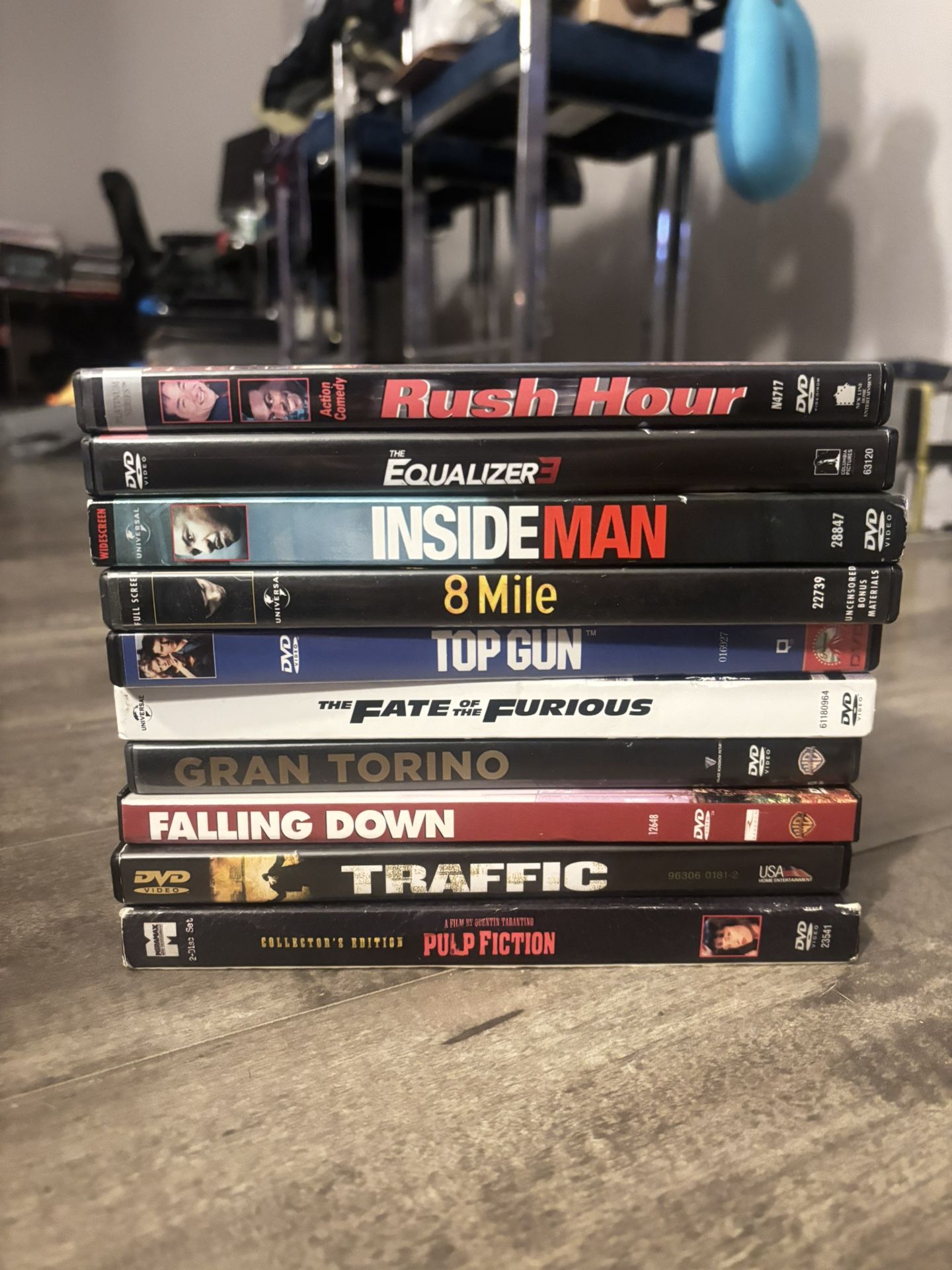 DVD - LOT OF 10 - SELLING AS LOT