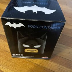 Batman DC Comics Lunch Box 10.5oz Food Container Hot or Cold Zak Designs Snacks