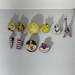 Alice In Wonderland Disney Pins 