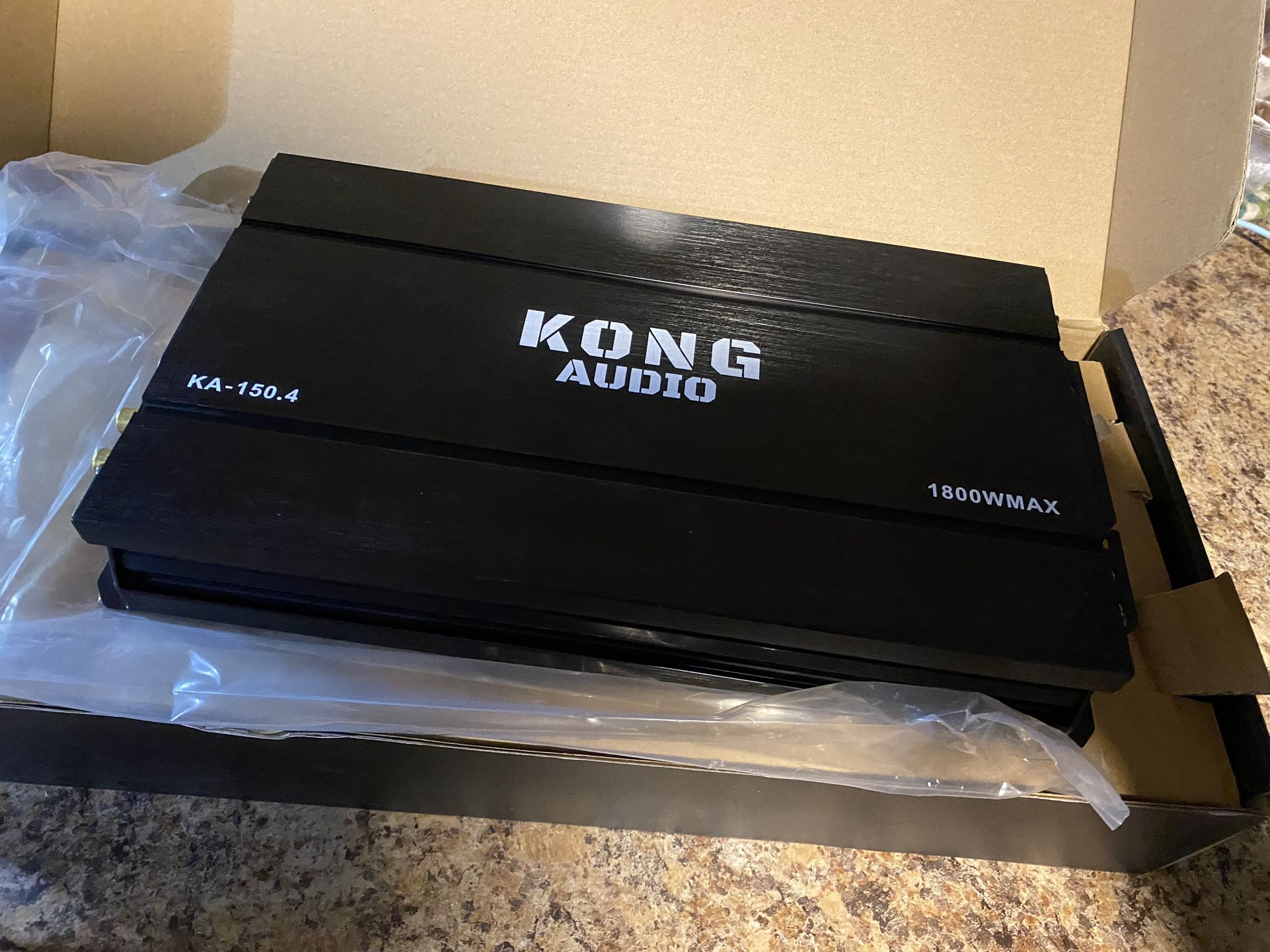 New Kong Audio 4-Channel Class D Full Range Amplifier  $150 Each 
