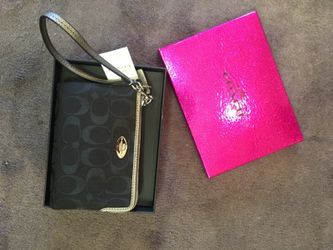 Brand new coach wristlet