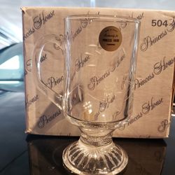 Set Of 4  Glass Beverage Mugs