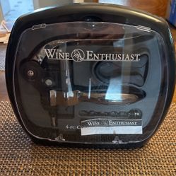 Wine Enthusiast 4-pc Corkscrew Set New