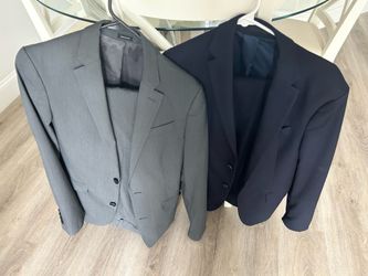 2 pair of suits jackets