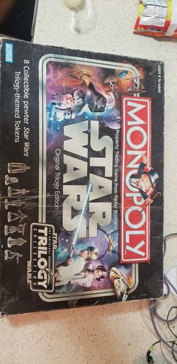 2004 star wars monoply board game