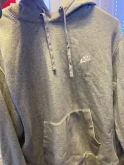 Grey nike hoodie