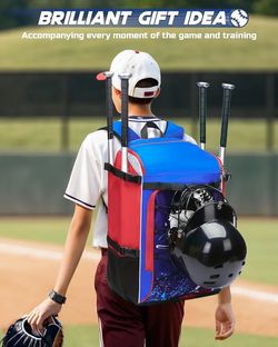 Catcher Bag Baseball Catchers Bag for Youth Adult Heavy Duty Catcher Gear Bag for Catchers Gear Set Equipment Extra Large Baseball Softball Bat Bags B