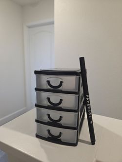 Mini Black Makeup Drawer