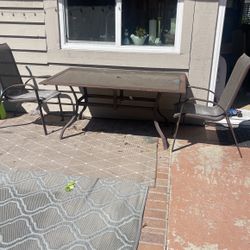 Outdoor Table And Chairs