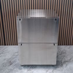 Summit 24" Wide 2-drawer All-freezer with LED Lighting in Stainless Steel (SCFF532D-D-0030)