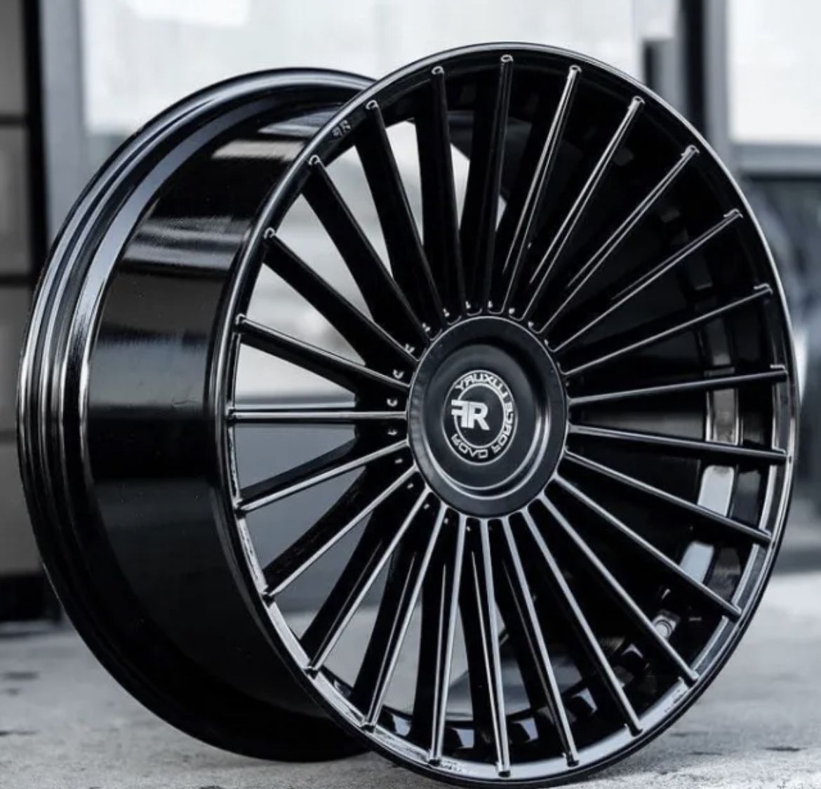 22” RF22 GLOSS BLACK STAGGERED CONCAVE WHEELS RIMS FOR BMW G07 X7 M60i XDRIVE40i-We Finance