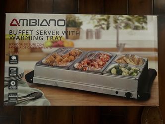 Buffet Server with Warming Tray