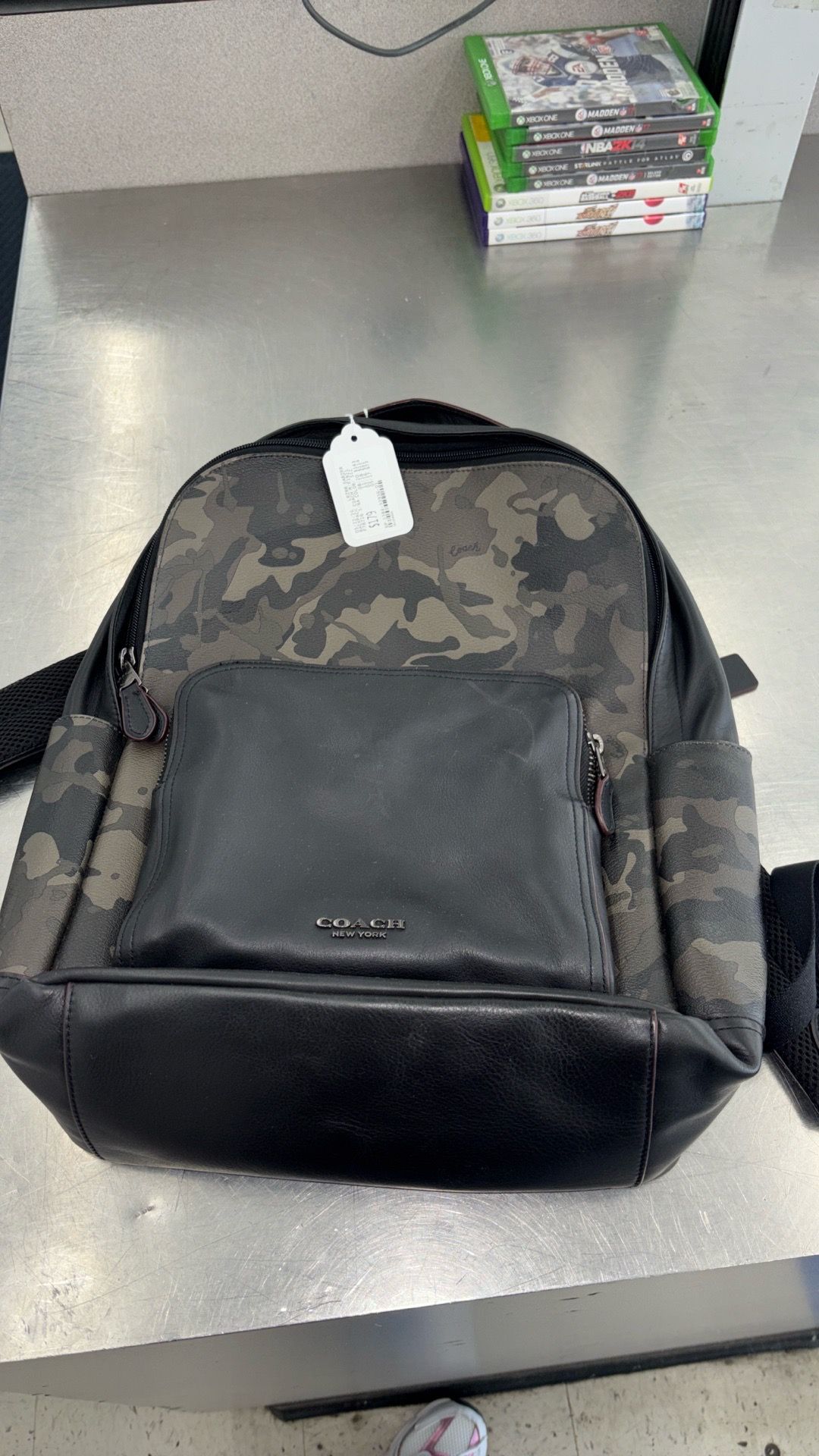 Coach Graham Backpack in Camo