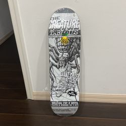 Creature Skate Board Deck SIGNED