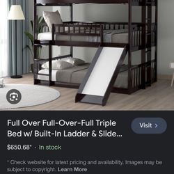 Triple Bunk Bed