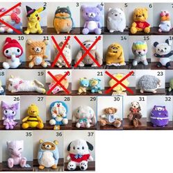 Brand New Plushies and Stuffed Animals!