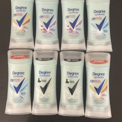 Degree Body Deo 8for $30