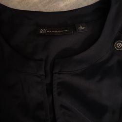 Beautiful Navy Dress From New York And Company Size L 