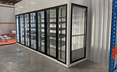 Walk In Cooler Afterfill Cold Storage Glass Receive Doors