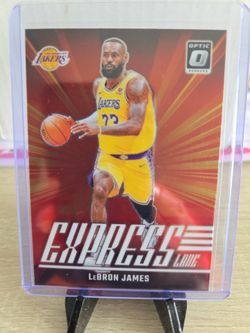 Lakers  LeBron  James  Insert  Card