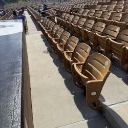 Today's Dodgers White Sox Game 2 Or 4 Tickets Front Row Of Dug Out