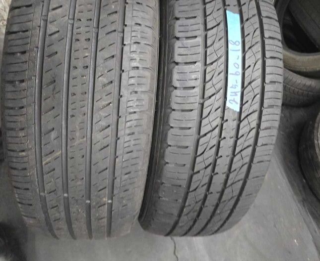 245 60 18 PAIR OF 2 KUMHO CRUGEN TIRES north too