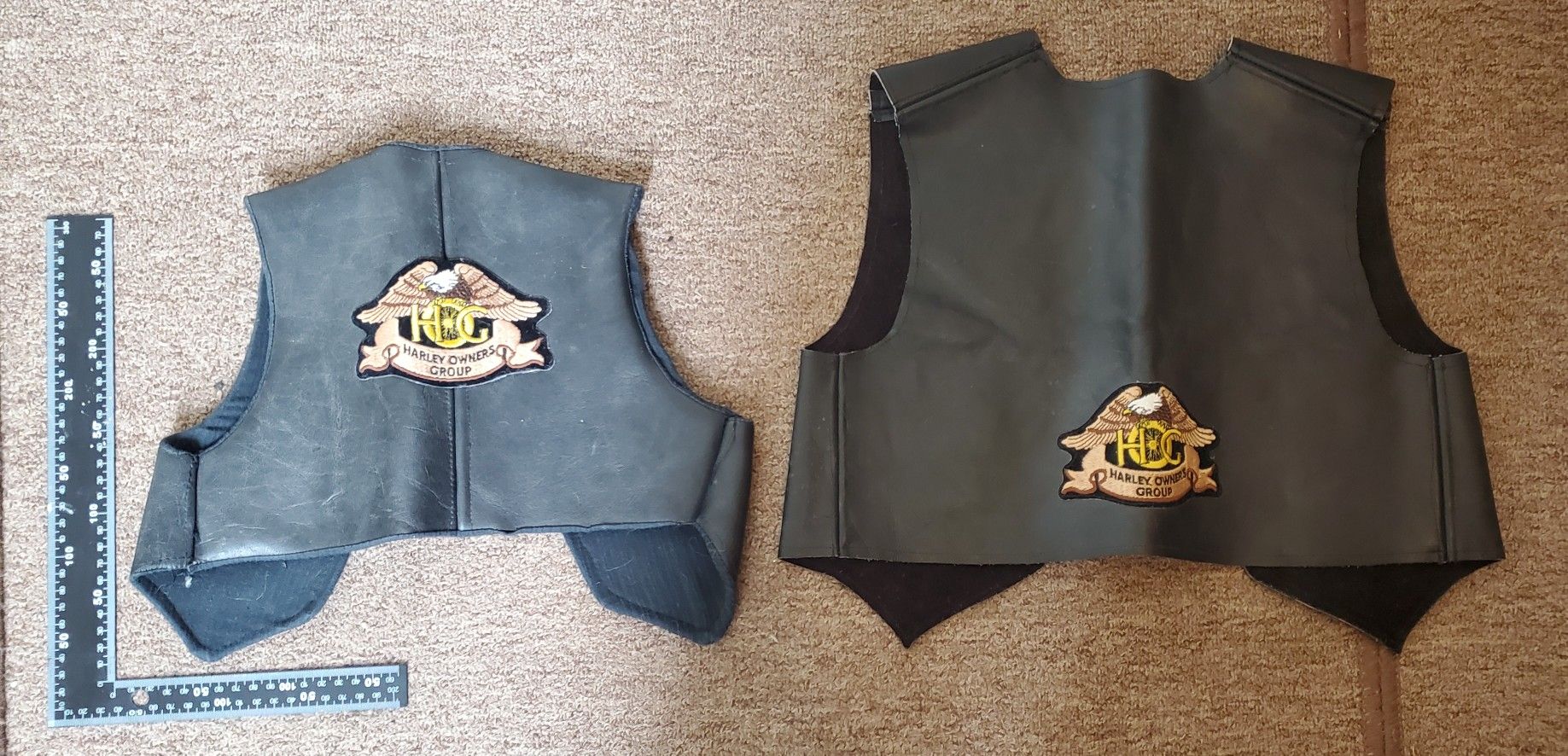 Harley kids real leather jacket